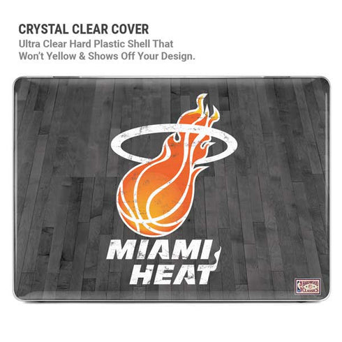 NBA Miami Heat Hardwood Classics MacBook Pro 16in (2021-25) Case plus Skin