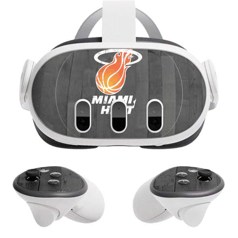 NBA Miami Heat Hardwood Classics Meta Quest 3 Skin