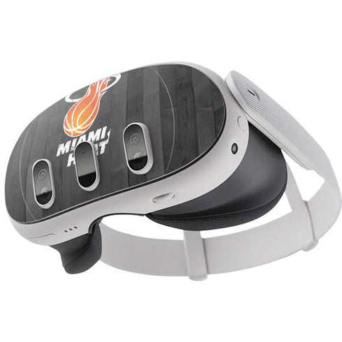 NBA Miami Heat Hardwood Classics Meta Quest 3 Skin