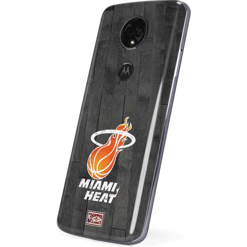 NBA Miami Heat Hardwood Classics Moto E5 Plus Skin