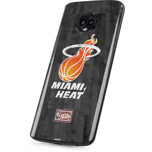 NBA Miami Heat Hardwood Classics Moto G6 Skin