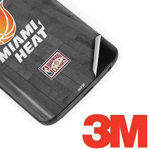 NBA Miami Heat Hardwood Classics Moto G6 Skin