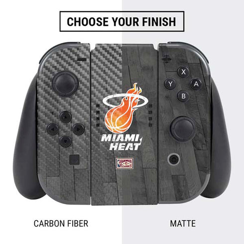NBA Miami Heat Hardwood Classics Nintendo Switch Bundle Skin