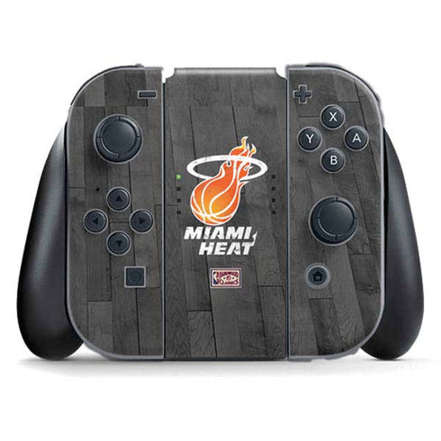 NBA Miami Heat Hardwood Classics Nintendo Switch (2017-2021) Joy-Con Controller Skin