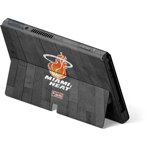 NBA Miami Heat Hardwood Classics Nintendo Switch OLED (2021) Skin