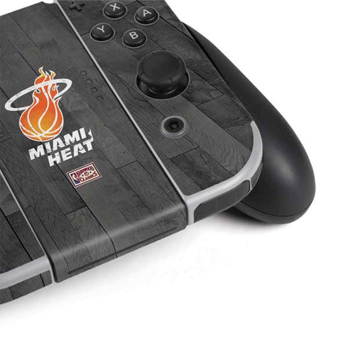 NBA Miami Heat Hardwood Classics Nintendo Switch OLED (2021) Skin