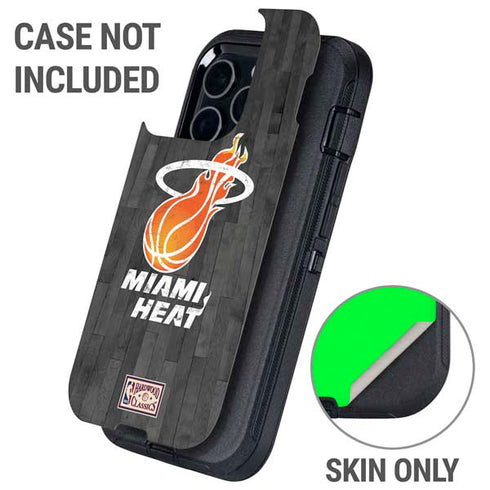 NBA Miami Heat Hardwood Classics Otterbox Defender iPhone Skin
