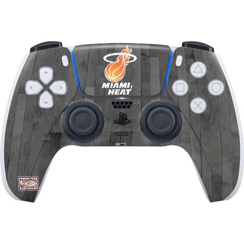 NBA Miami Heat Hardwood Classics PS5 Controller Skin