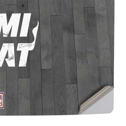 NBA Miami Heat Hardwood Classics PS5 Slim Disk Console Skin