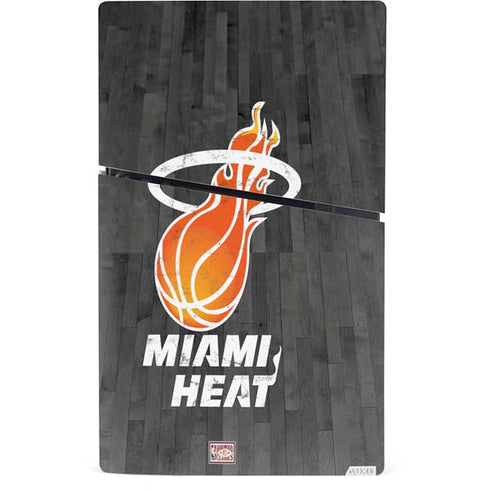 NBA Miami Heat Hardwood Classics PS5 Slim Digital Edition Bundle Skin