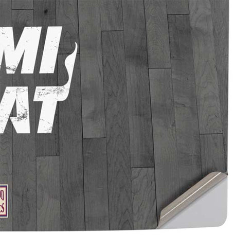 NBA Miami Heat Hardwood Classics PS5 Slim Digital Edition Console Skin