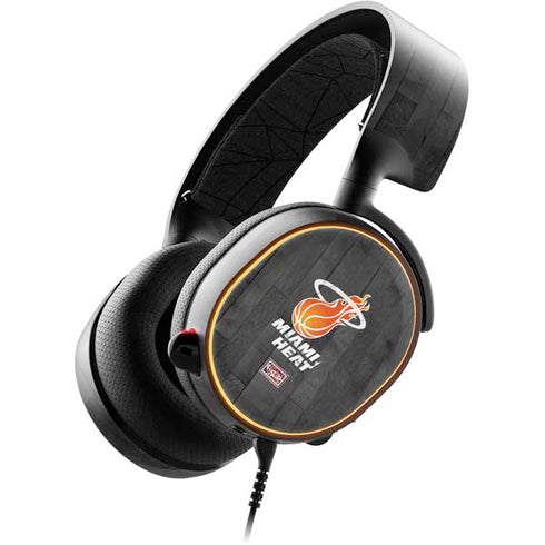 NBA Miami Heat Hardwood Classics SteelSeries Arctis 5 Skin