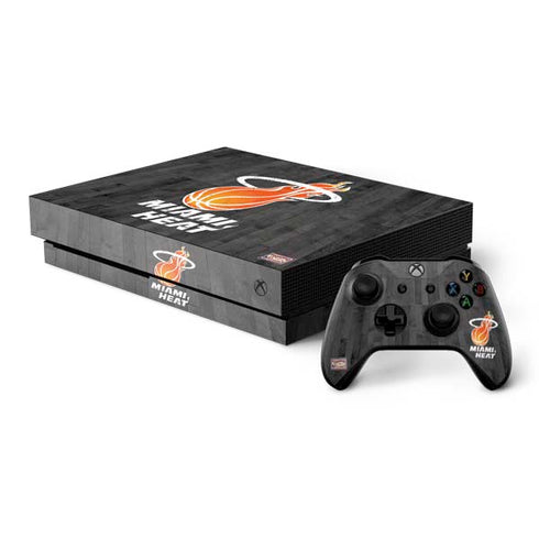 NBA Miami Heat Hardwood Classics Xbox One X Bundle Skin