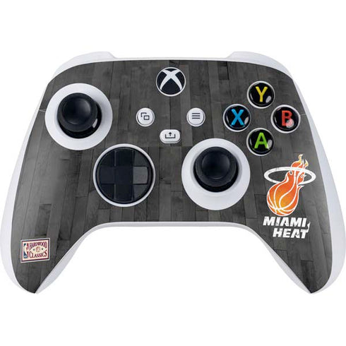 NBA Miami Heat Hardwood Classics Xbox Series S Controller Skin