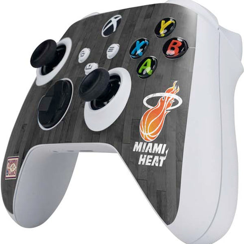 NBA Miami Heat Hardwood Classics Xbox Series S Controller Skin
