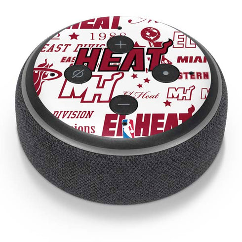 NBA Miami Heat Historic Blast Amazon Echo Dot Skin