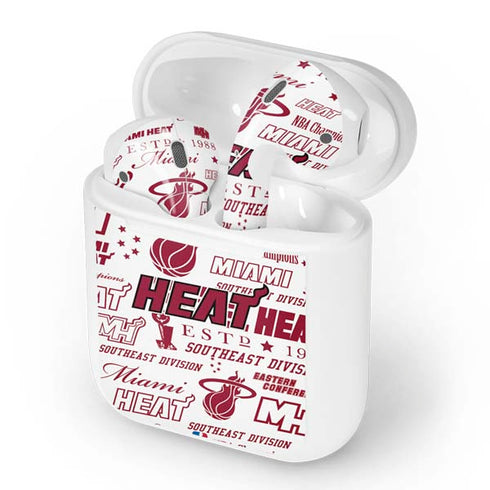 NBA Miami Heat Historic Blast Apple AirPods Skin