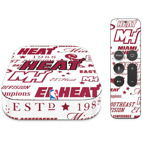 NBA Miami Heat Historic Blast Apple TV Skin