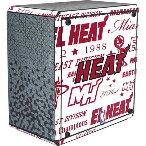 NBA Miami Heat Historic Blast Cooler Master MasterBox Q300L Mini Tower Skin