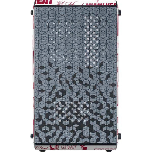 NBA Miami Heat Historic Blast Cooler Master MasterBox Q300L Mini Tower Skin