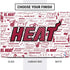 NBA Miami Heat Historic Blast Dell Vostro Skin