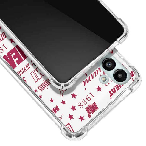 NBA Miami Heat Historic Blast Galaxy A13 5G Clear Case