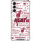 NBA Miami Heat Historic Blast Galaxy A14 5G Clear Case
