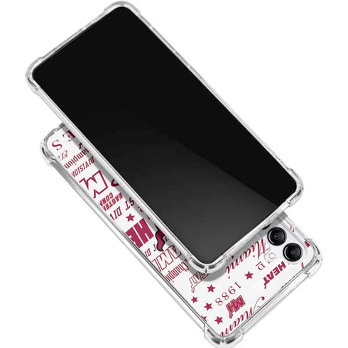 NBA Miami Heat Historic Blast Galaxy A15 5G Clear Case