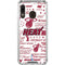 NBA Miami Heat Historic Blast Galaxy A30 Clear Case