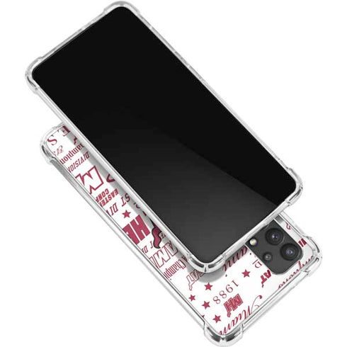 NBA Miami Heat Historic Blast Galaxy A32 5G Clear Case