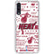 NBA Miami Heat Historic Blast Galaxy A50 Clear Case