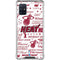 NBA Miami Heat Historic Blast Galaxy A51 5G Clear Case