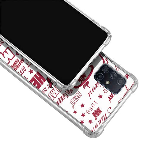 NBA Miami Heat Historic Blast Galaxy A51 5G Clear Case