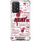 NBA Miami Heat Historic Blast Galaxy A52 5G Clear Case