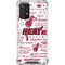 NBA Miami Heat Historic Blast Galaxy A72 5G Clear Case