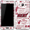 NBA Miami Heat Historic Blast Galaxy J3 Skin
