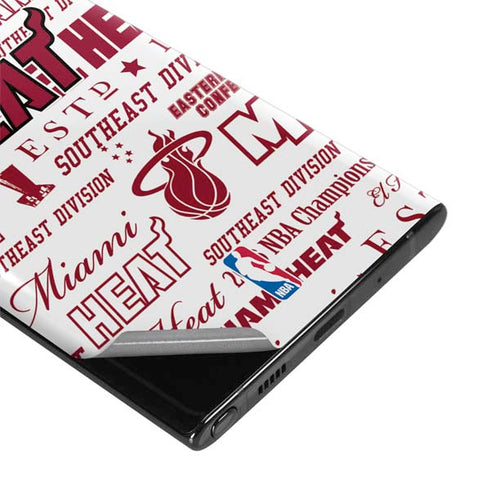 NBA Miami Heat Historic Blast Galaxy Note 10 Plus Skin