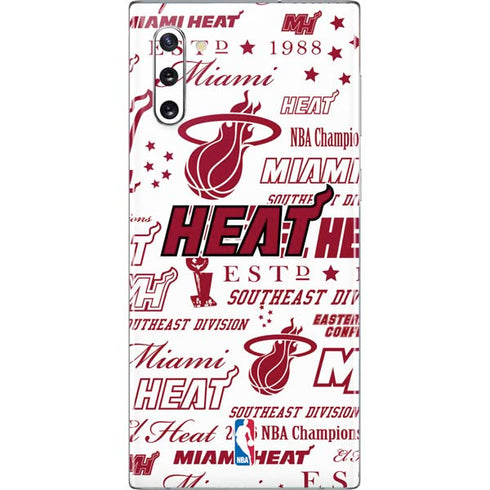 NBA Miami Heat Historic Blast Galaxy Note 10 Skin