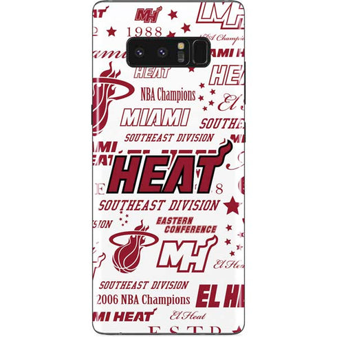 NBA Miami Heat Historic Blast Galaxy Note 8 Skin