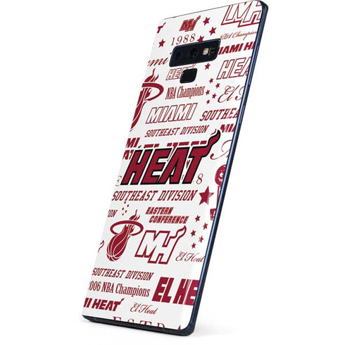 NBA Miami Heat Historic Blast Galaxy Note 9 Skin