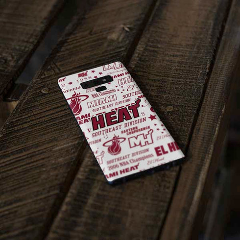 NBA Miami Heat Historic Blast Galaxy Note 9 Skin