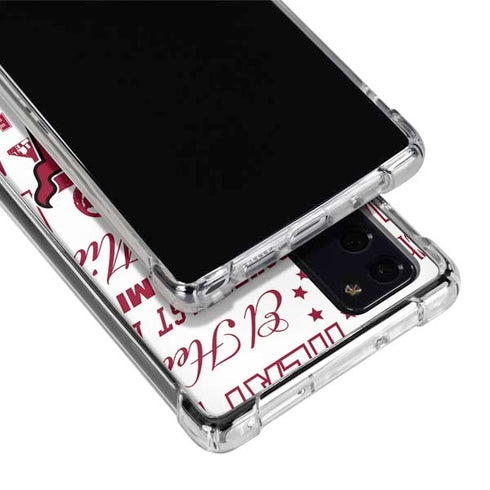 NBA Miami Heat Historic Blast Galaxy Note20 5G Clear Case