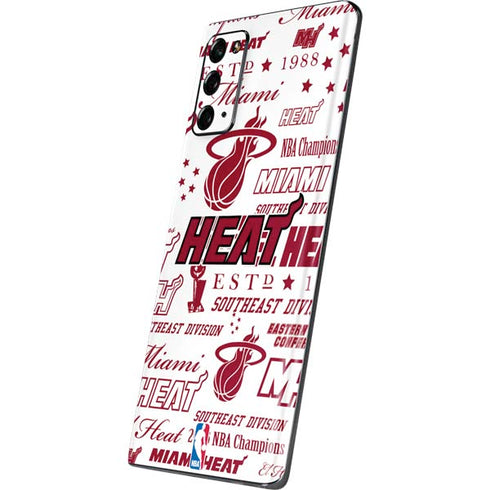 NBA Miami Heat Historic Blast Galaxy Note20 5G Skin