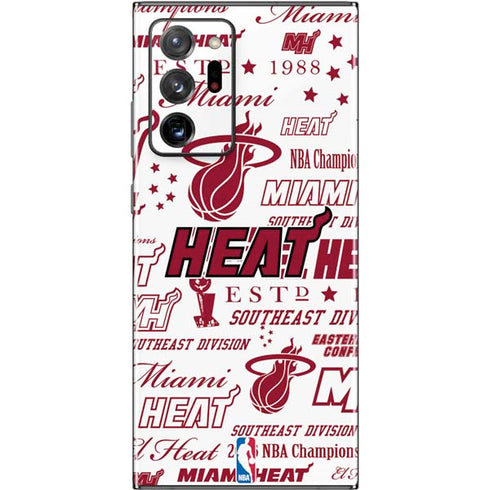 NBA Miami Heat Historic Blast Galaxy Note20 Ultra 5G Skin
