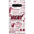 NBA Miami Heat Historic Blast Galaxy S10 Plus Skin