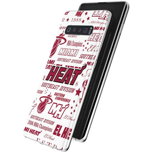 NBA Miami Heat Historic Blast Galaxy S10 Plus Skin