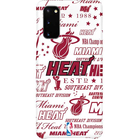 NBA Miami Heat Historic Blast Galaxy S20 Lite Case