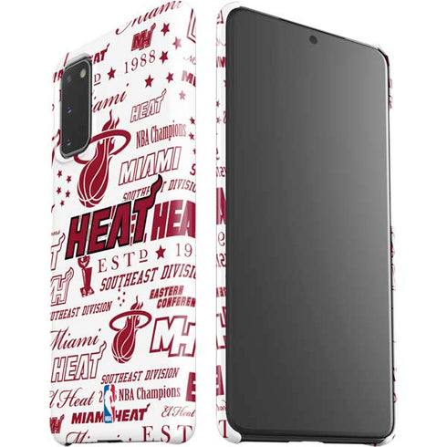 NBA Miami Heat Historic Blast Galaxy S20 Lite Case