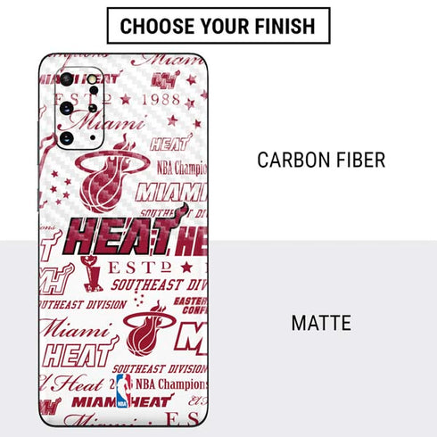 NBA Miami Heat Historic Blast Galaxy S20 Plus Skin
