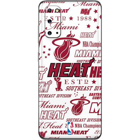 NBA Miami Heat Historic Blast Galaxy S20 Skin